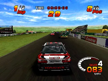 TOCA 2 Touring Car Challenge (US) screen shot game playing